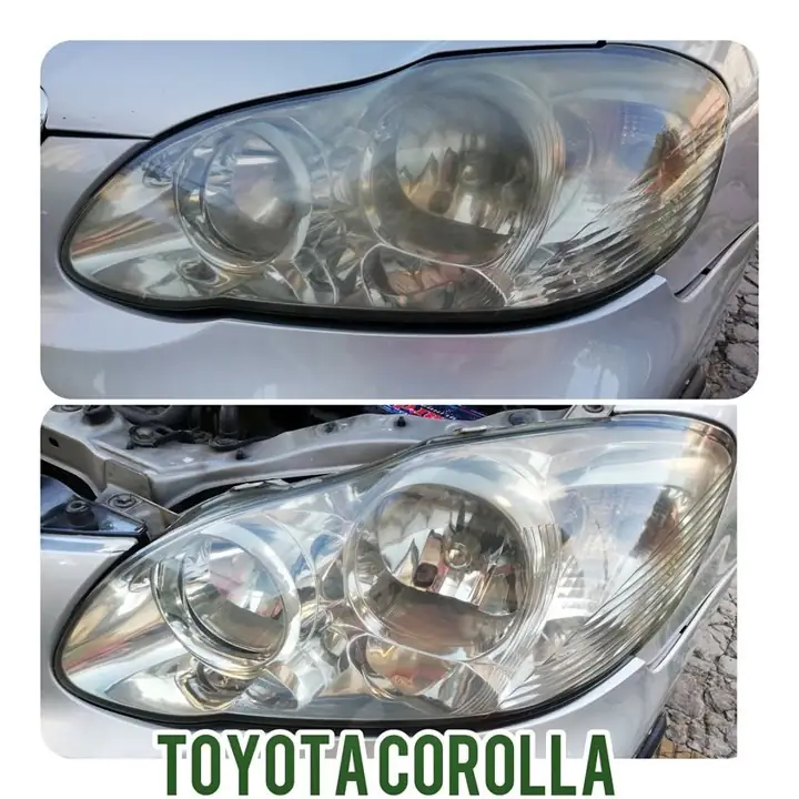 Pulido de opticas parte externa. GL car esthetic