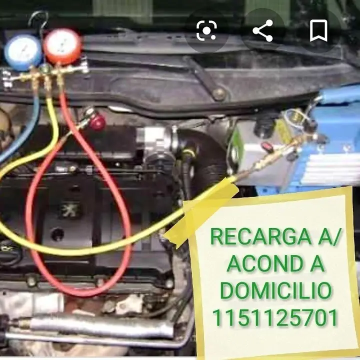 GL car esthetic recarga aire acondicionado automotor