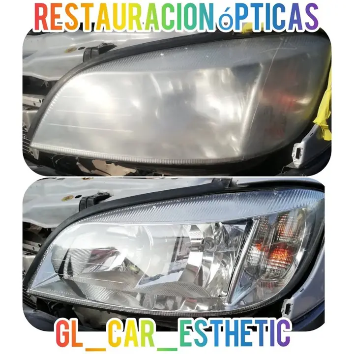 Restauramos tu opticas parte externa y protegemos con trat. acrilico