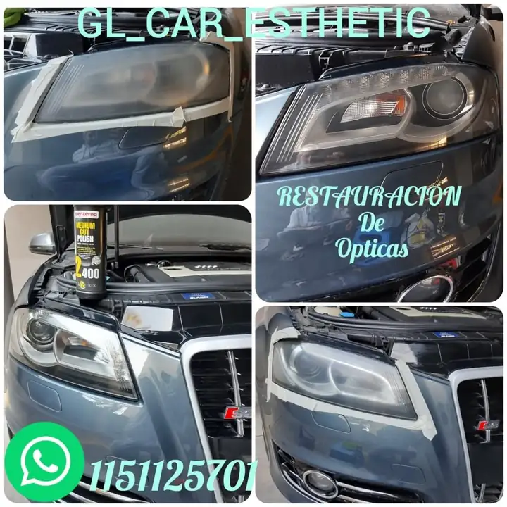 Opticas automotor restauracion parte externa