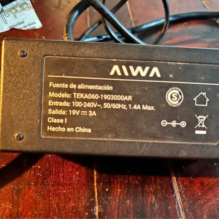 Cargador Notebook Aiwa