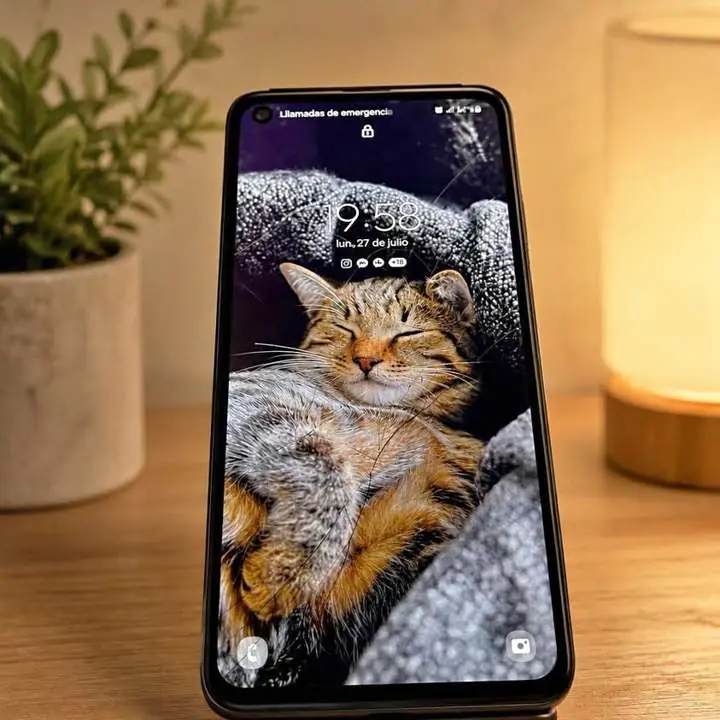 Teléfono celular Samsung as21 usado muy buen estado