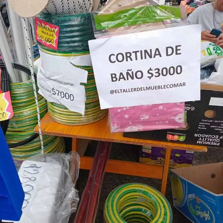 Cortina de baño $3000