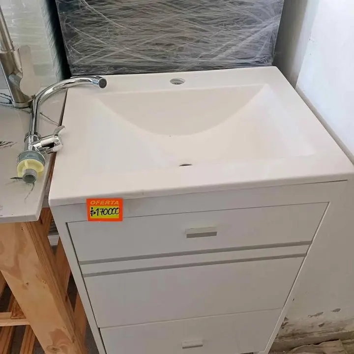 Vanitory laqueado puerta rebatible