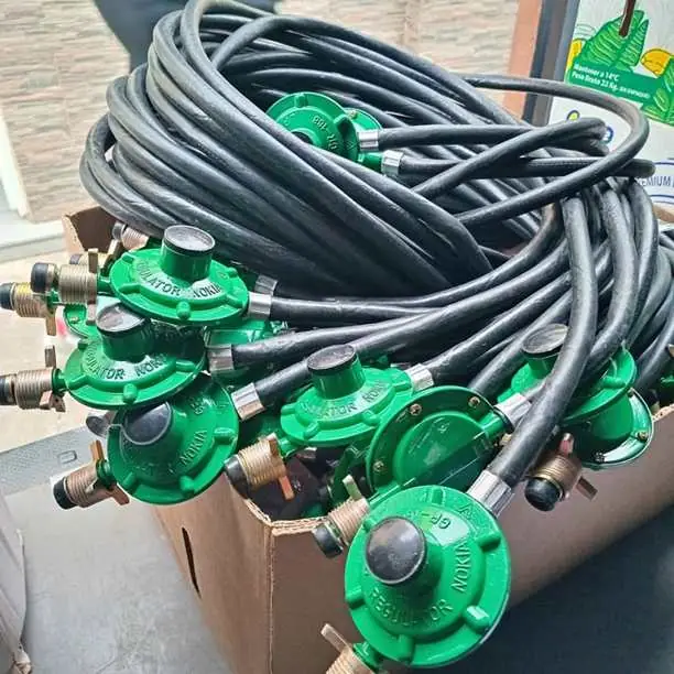 Manguera + regulador gas