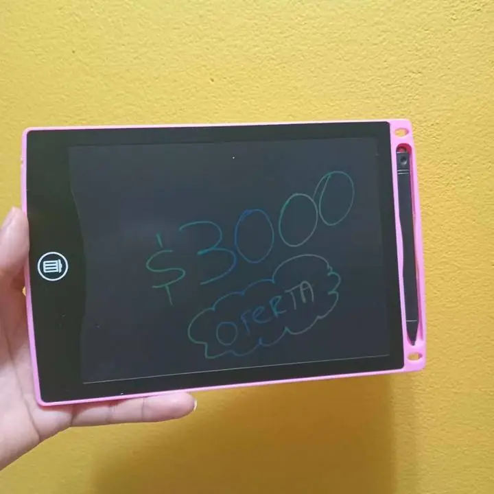 Tablet trazo multicolor $3000