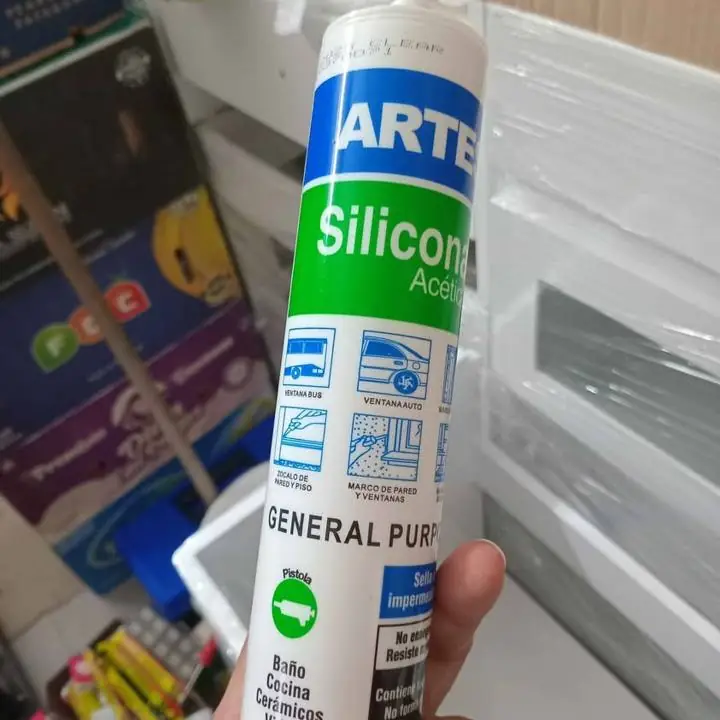 Silicon transparente cartucho