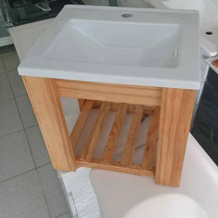 Vanitory colgante 40 cm + bacha