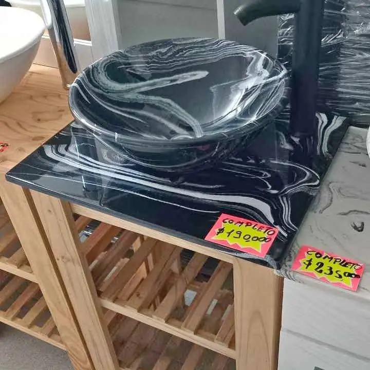Bacha de apoyo mueble de baño