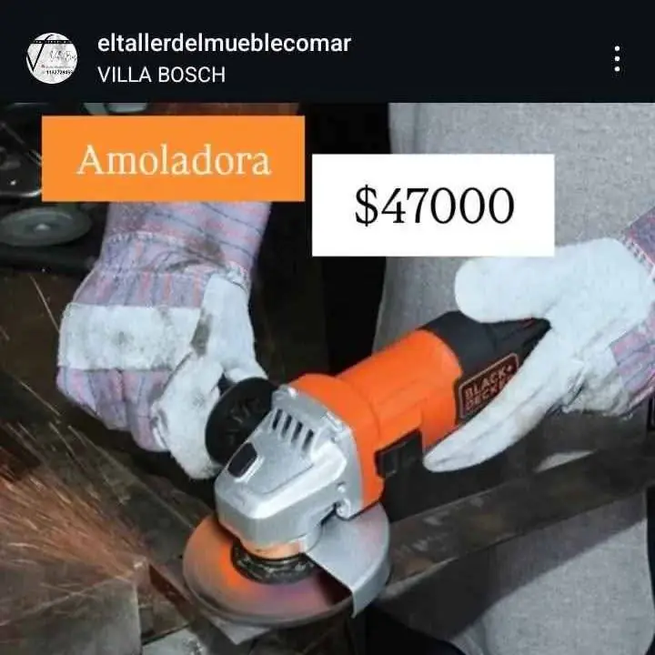 Amoladora promo ultima