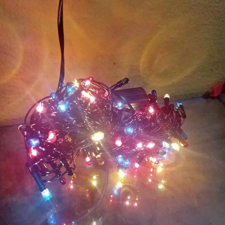 Luz arroz multicolor x 100