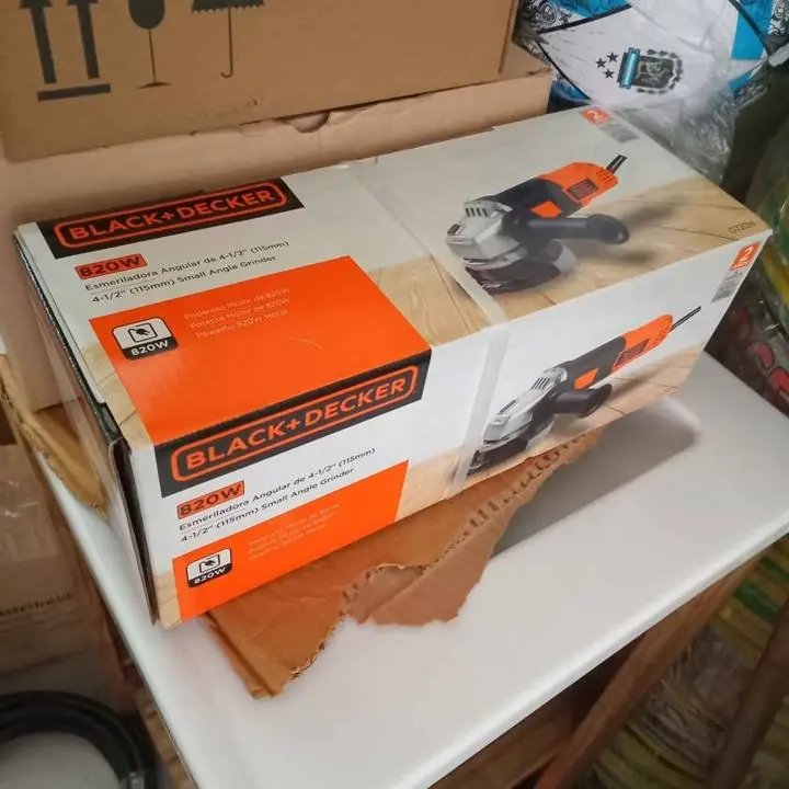 Amoladora black and decker última