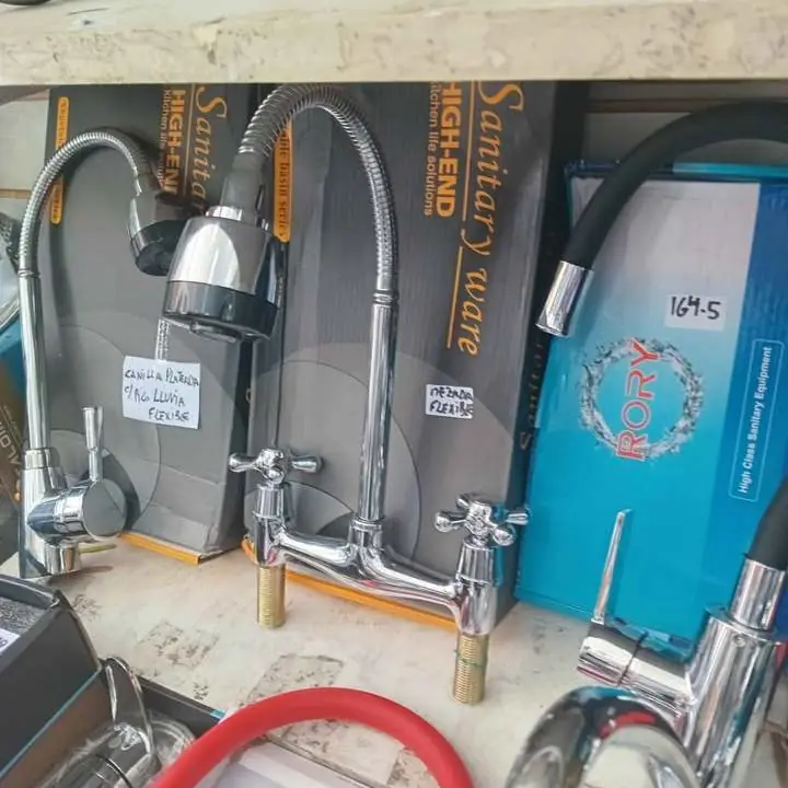 Griferia cocina en caja completa últimas