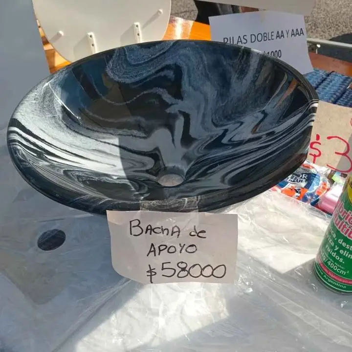 Bacha de apoyo para vanitory