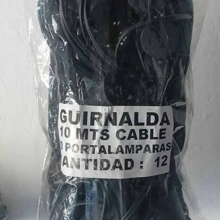 Guirnalda 10 metros sin luces $15000