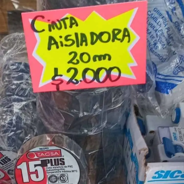 Cinta aisladora 20 m