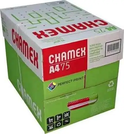Resmas chamex A4 75 gr stock permanente