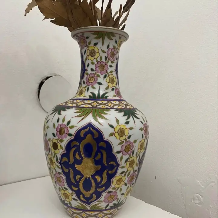 Jarrón chino antiguo porcelana