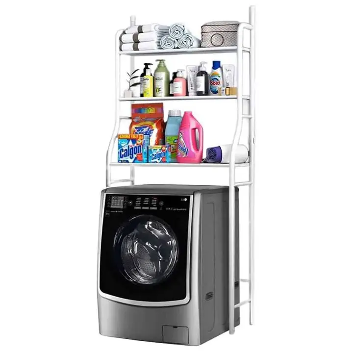 Mueble Organizador para Lavadora 3 Repisas 135x65x25cm