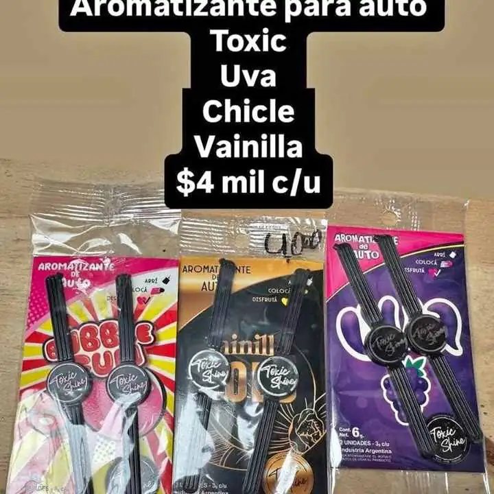 Aromatizante de auto Toxic Shine