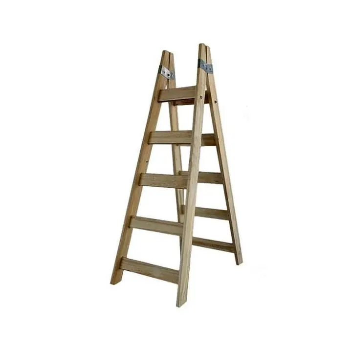 Escalera 5 escalones de madera