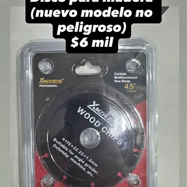 Disco de corte para madera