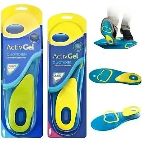 Plantilla de gel para zapatilla