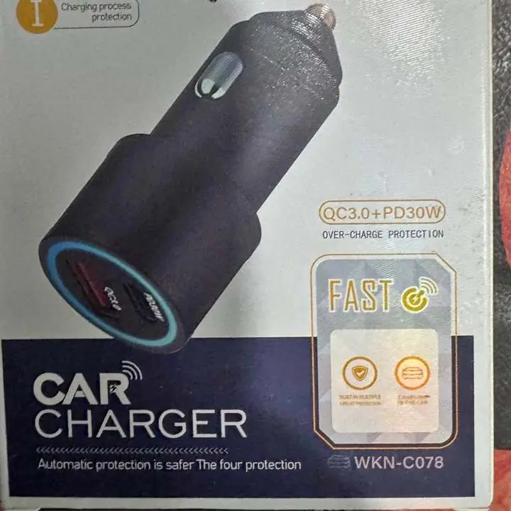 Cargador 12v carga rápida para auto