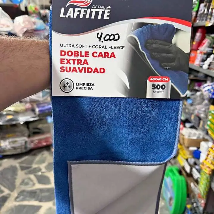 Microfibra laffite doble cara extra suavidad 40x40