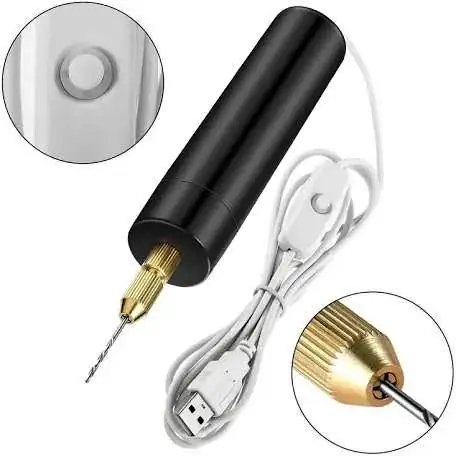 Mini torno eléctrico joyero a usb