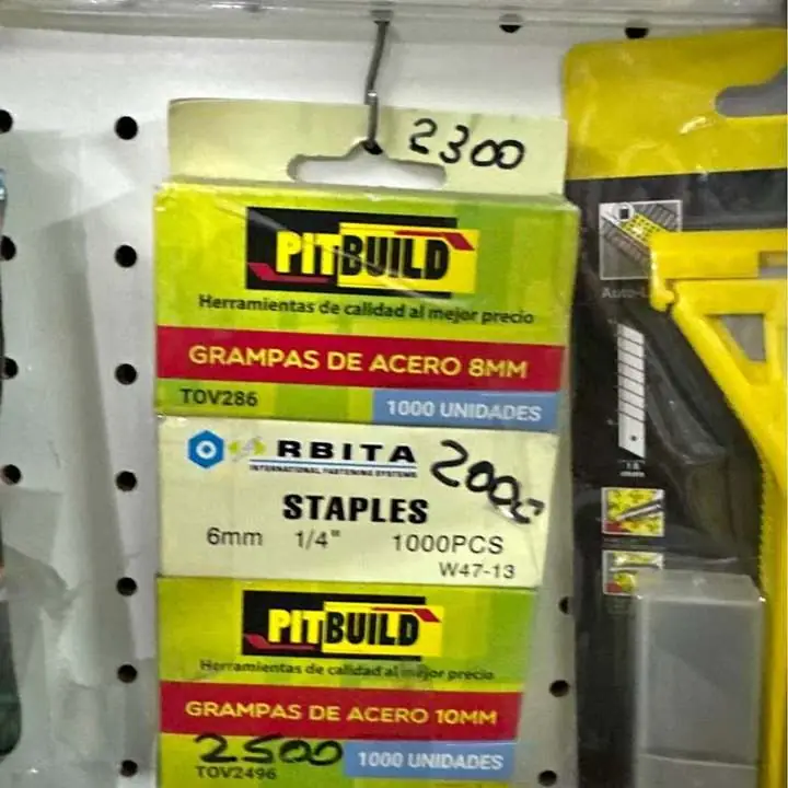 Repuesto de engrampadora