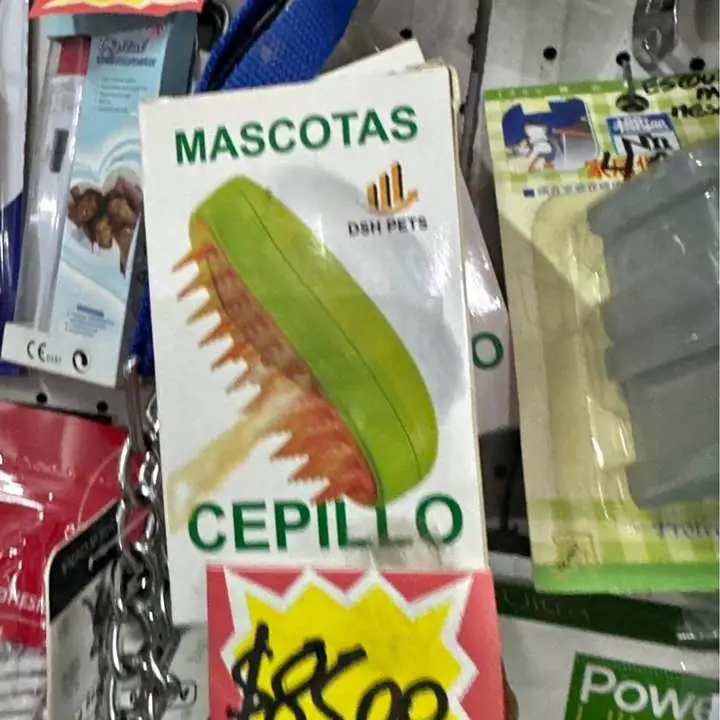 Cepillo para mascotas