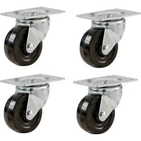 4 Ruedas giratorias 50mm