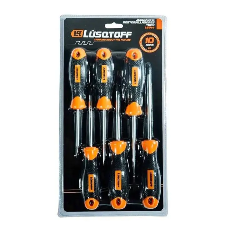 Set de 6 destornilladores Luqstoff