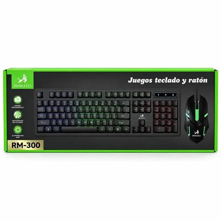 Teclado con mouse