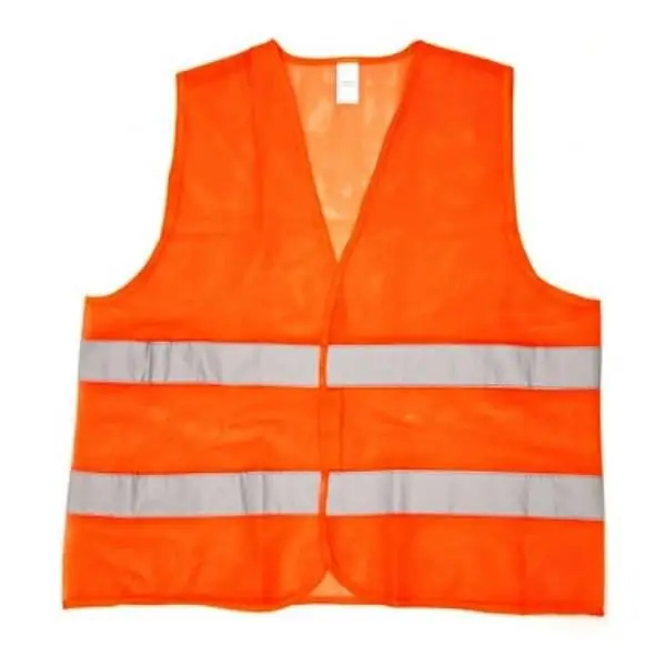 Chaleco naranja seguridad