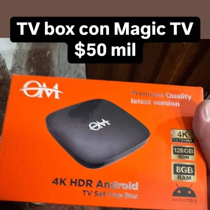 TV box con mágick TV
