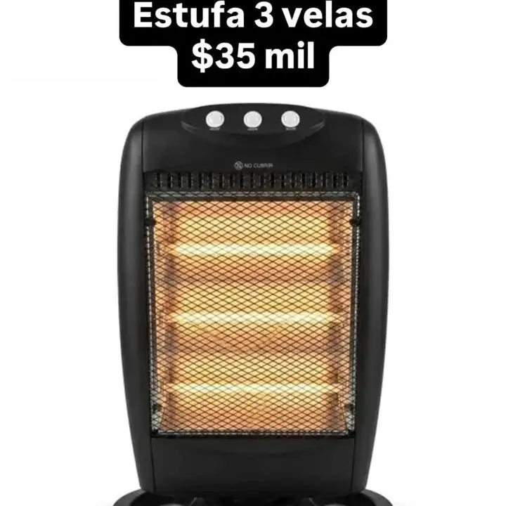 Estufa 3 velas