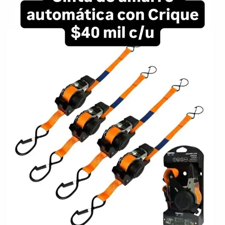 Cinta de amarre automática