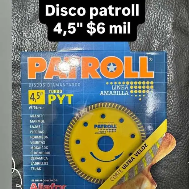 Disco para pared cerámica