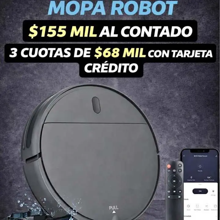 Aspiradora con Mopa