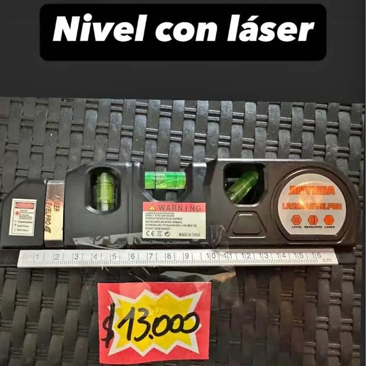 Nivel con láser