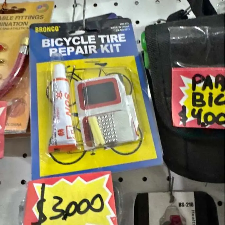 Kit parche de moto