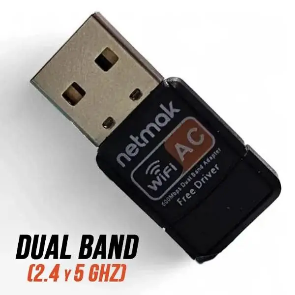 Adaptador WiFi listo para usar
