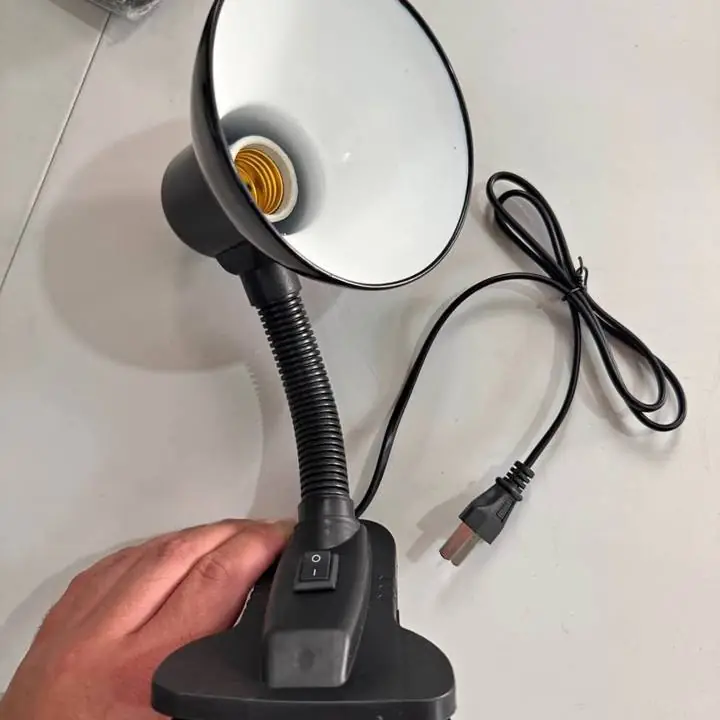 Luz velador con clip