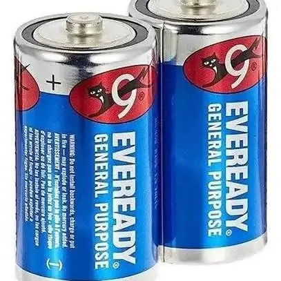 Pilas eveready D