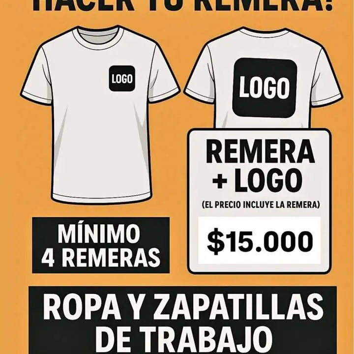 Remeras personalizadas algodón peinado