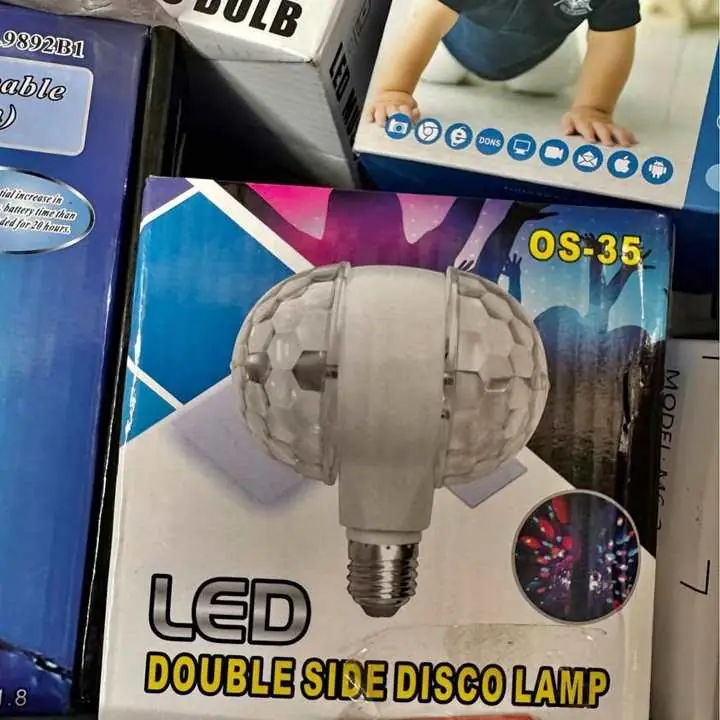 Luz rgb doble