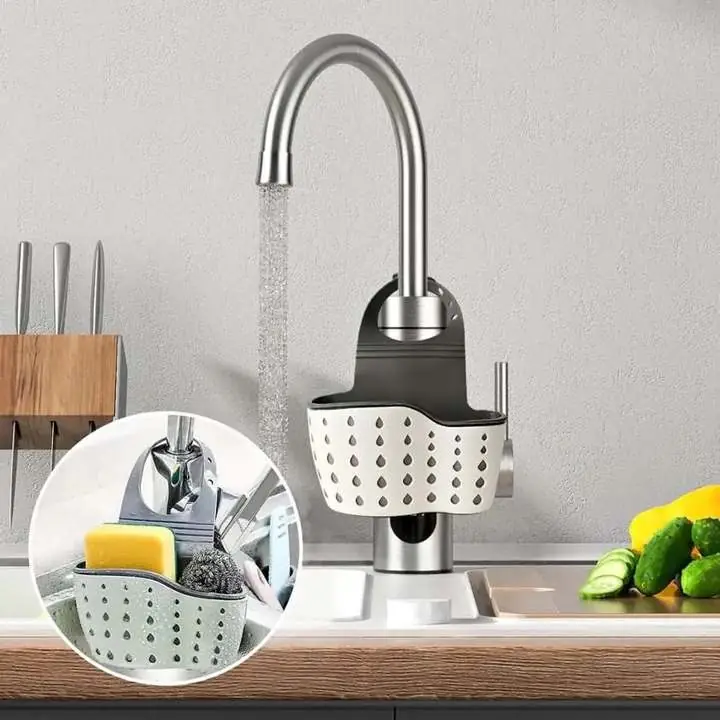 Escurridor para canilla de cocina