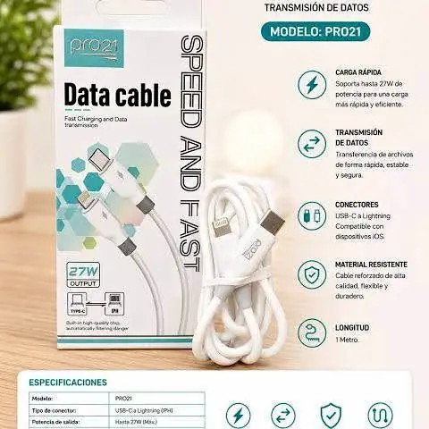 Cable tipo C a Lightning